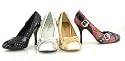 406-Nahala High Heel Pump With Buckle Detail High Heel Shoes