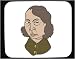 Decorated Mouse Pad with man, bust, Melbourne, ethnic, Australia