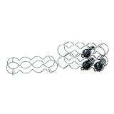 Chrome Stacking Wine Rack - Set of 2