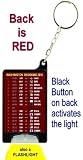 Washington Redskins 2012 NFL Schedule Flashlight Key Chain with Batteries