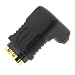 HDMI Female to HDMI Female L-Shape Gold Plated Adapter Coupler By IKross
