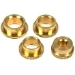 4 Grandfather Clock Pivot Brass Bushing Movement Parts