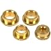 4 Grandfather Clock Pivot Brass Bushing Movement Parts