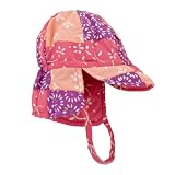 Infant Child Warm Puffy Hat Reversible Pastel Pink Patchwork XX-Large
