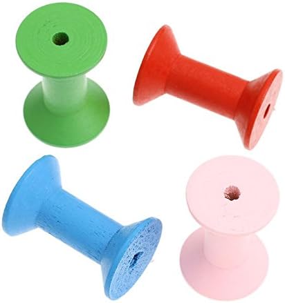 10pcs Wood Spools Bobbin for Thread String Sewing Mixed Sewing Bobbin Bobbin Thread Embroidery Machines