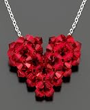 Red Crystal Heart Pendant
