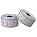 PM Company SecurIT $2 Nickel Automatic Coin Wrap Rolls, White/Blue, 1900 Wrappers per Roll, 8 Rolls per Carton (51905)