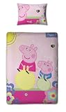 Character World Peppa Pig Adorable Junior Panel Duvet Set