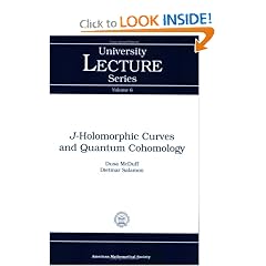 $J$-Holomorphic Curves and Quantum Cohomology (University Lecture Series)