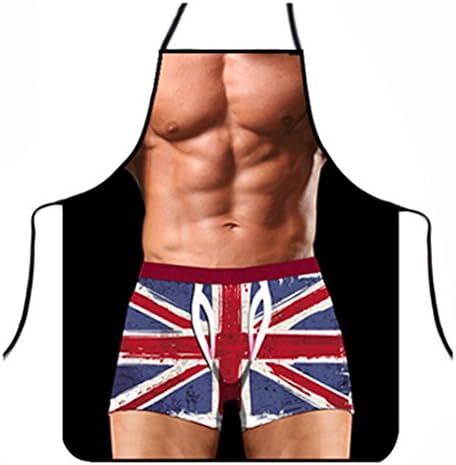 Ilucky the Blue Maky Swime Apron Creative Whimsy Waterproof Cooking Aprons No 32