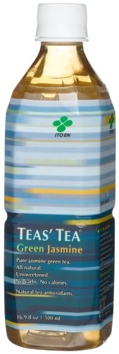 Ito En Teas' Tea Green Jasmine, Pure Jasmine Green Tea, 16.9-Ounce Bottles (Pack of 12)