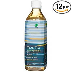 41HaJNPu7EL. SL500 AA300 PIbundle 12,TopRight,0,0 AA300 SH20  Ito En Teas Tea Green Jasmine, Pure Jasmine Green Tea, 16.9 Ounce Bottles (Pack of 12)
