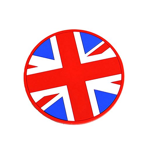 GoBadges CG01-Cup Holder Badge - Unionjack (73mm) (1 qty)