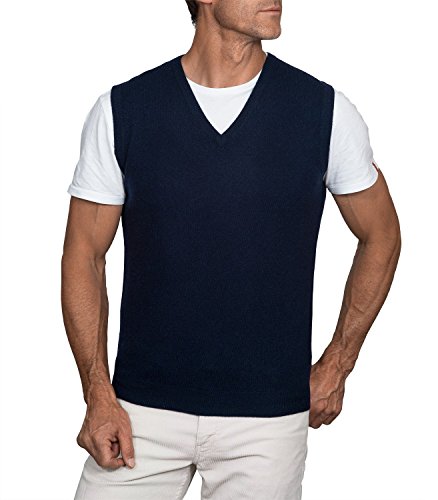 Wool Overs Men's Cashmere & Merino Sweater Vest