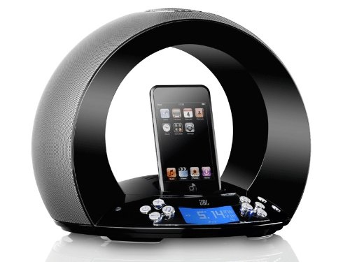 JBL On Time Dockingstation mit Radiowecker für Apple iPod schwarz