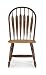 International Concepts 1C58-1206 Madison Park Windsor Dining Chair in Cinnamon/Espresso