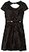 BTween Big Girls' Short Sleeve Textured Knit Dress