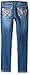 Vigoss Girls' Dazzling Butterfly Skinny Jean