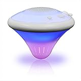 Lightahead&reg; Bluetooth Water Proof Floating Speaker for Mobile phone & other Bluetooth enabled Devices to play in your Swimming pool ponds etc (WHITE)