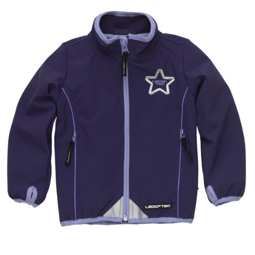 Lego Wear M&auml;dchen Jacke 12745 STELLA 610 - SOFT SHELL JACKET, Gr. 74, Violett (AUBERGINE 6 Preisvergleich