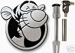 Tigger Tiger All Metal Hitch Cover & Hitch Pin Lock