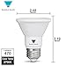 Triangle Bulbs (6 Pack) 7-Watt (50-Watt) PAR20 LED Flood Light Bulb, Dimmable, UL Listed, Energy star certified,