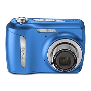 Kodak EasyShare C142 10MP Digital Camera with 3x Optical Zoom and 2.5 Inch LCD (Blue)