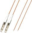 Fiber Optic Pigtail LC Multimode Duplex 1M (50/125) 2.0mm