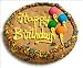 Birthday Cookie Cake - Unique Gift Idea