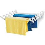 Polder Wall-Mount Accordion Dryer - White
