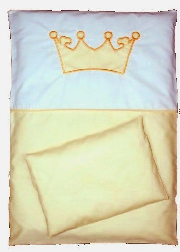 Baby Bettwäsche Set KRONE Voile