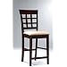 Coaster Contemporary Style Counter Height Stools, Cappuccino Finish, Set of 2"