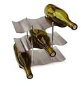 S/STEEL WAVE WINE RACK