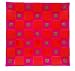 Wonderful Checks - Large Glass Plate  35cm