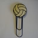 Volleyball Book Mark (Ball Color=White)