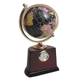 Desktop World Globe Clock