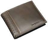 Guess Men’s Passcase Billfold, Brown, One 