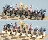 Wildlife Animal Chess Set, King:4