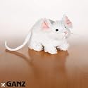 Lil'Kinz Mini Plush Stuffed Animal White Mouse