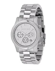 Womens Stainless Quartz Chronograph Silver