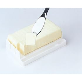 【クリックで詳細表示】ベーシック 定量カッティングガイド付バターケース BTG1