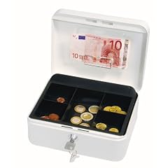 Wedo 145200H Geldkassette mit Clip 20,0 x 16,0 x 9,0 cm , weiss