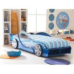 GT AUTOBETT Kinderbett Bett Schlafzimmer Kinder Auto F1