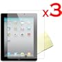 For Apple Ipad 2 New Premium Reusable Screen Protector with Cleaning Cloth (pack of 3)