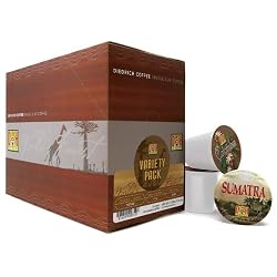 Diedrich Coffee Variety Pack of Medium, Full and Dark Roasts for Keurig Brewers, 22-Count K-Cups (Pack of 2)