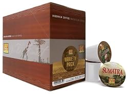 Diedrich Coffee Variety Pack of Medium, Full and Dark Roasts for Keurig Brewers, 22-Count K-Cups (Pack of 2)
