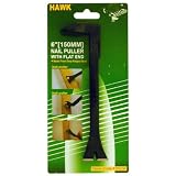 6 DROP FORGED STEEL NAIL PULLER W  FLAT... by Hawk