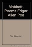The poems of Edgar Allan Poe