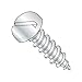 #8 x 3/4" Type A Self-Tapping Screws/Slotted/Pan Head/Steel/Zinc (Carton: 8,000 pcs)