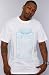 LRG The Red Light District Tee in White,T-shirts for Men